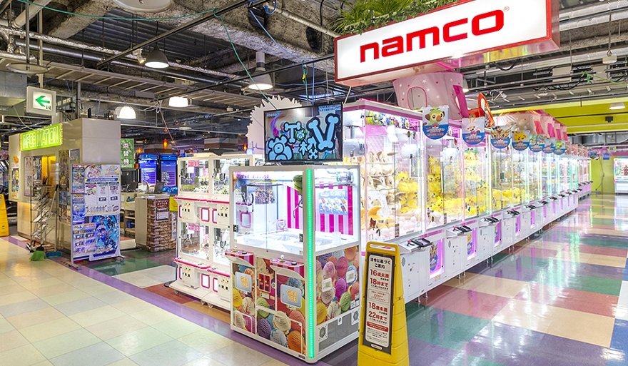 総数100台以上のクレーンゲームコーナー Namco 新着情報 博多バスターミナル 総数100台以上のクレーンゲームコーナー Namco 新着情報 博多バスターミナル